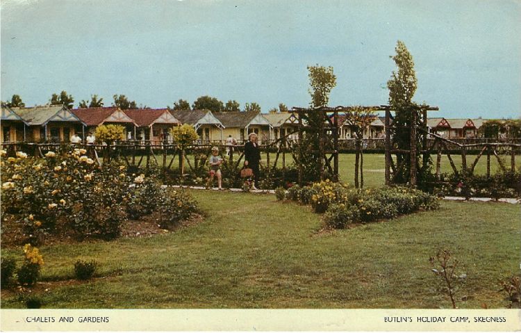 Chalets and Gardens - Butlin's Holiday Camp, Skegness