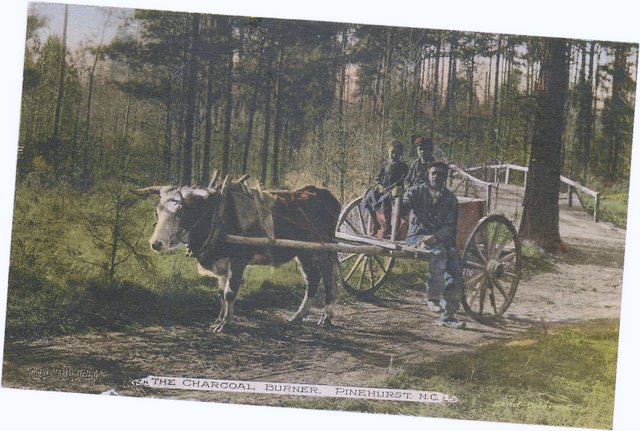 The Charcoal Burner, Pinehurst, NC postcard