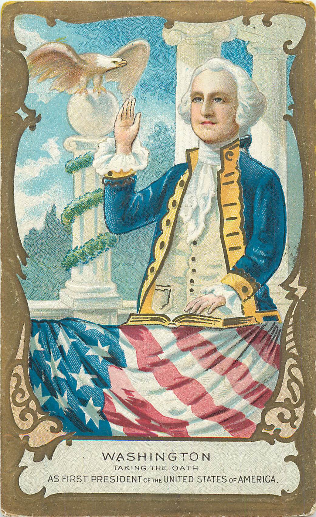 "Washington Taking the Oath"