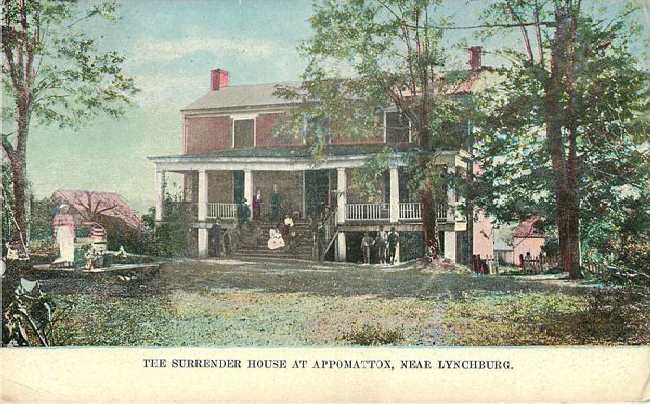 Surrender House at Appomattox near Lynchburg 1938