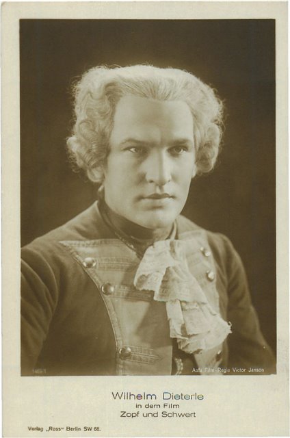 Wilhelm Dieterle in dem Film Zopf und Schwert