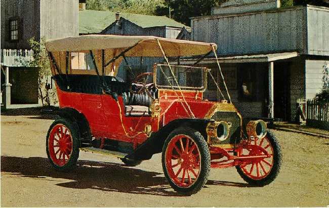 1910 Overland Postcard