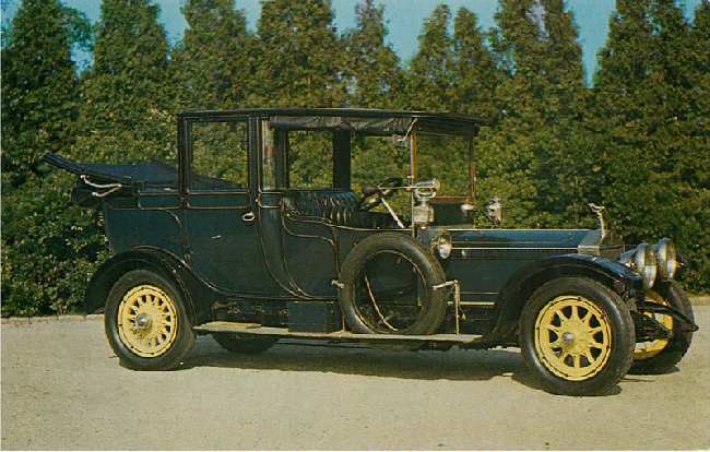 1912 Rolls-Royce Landaulet Postcard
