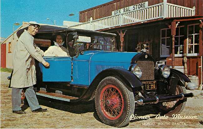 1922 Stutz Touring Car Classic Car Postcard