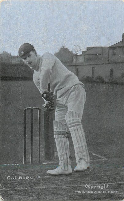 C.J. Burnup cricket photo