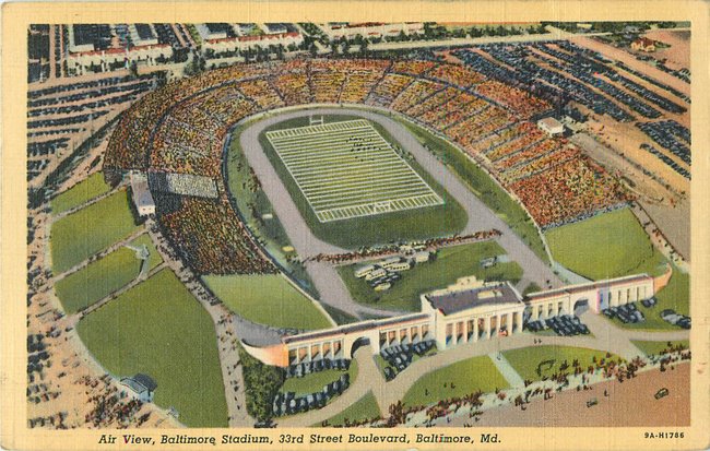 Air View, Baltimore Stadium, 33rd St Boulevard, MD (copy 4)