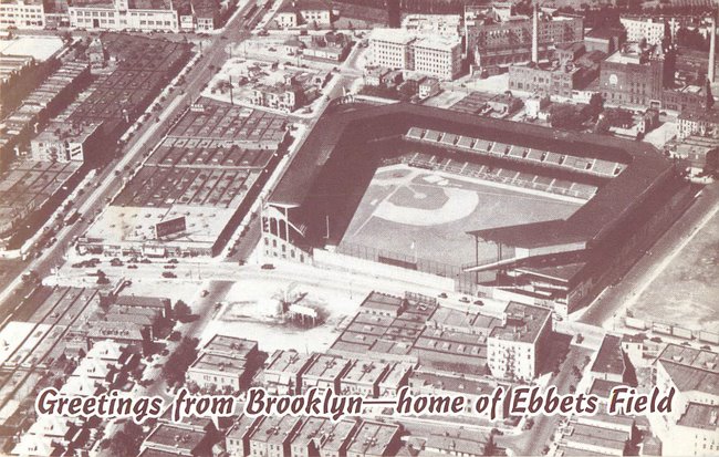Greetings from Brooklyn -- Home of Ebbets Field