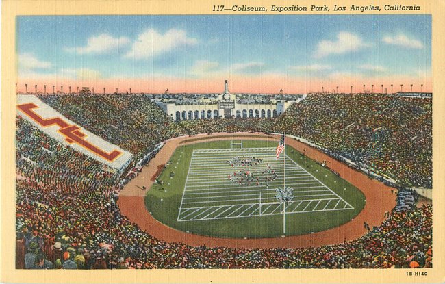 Coliseum, Exposition Park, Los Angeles, California