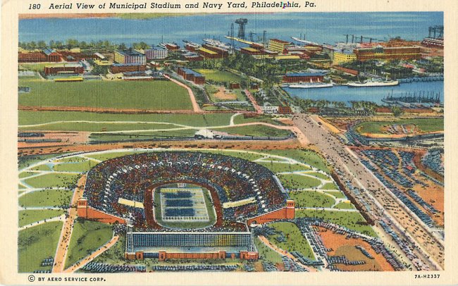 Aerial View of Municipal Stadium &Navy Yard, Philadelphia(copy3)