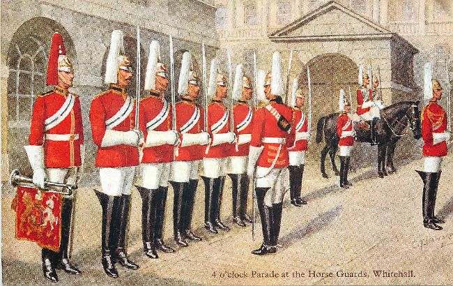 4 o'clock Parade at the Horse Guards, Whitehall.