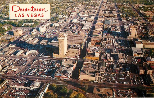 Downtown Las Vegas Postcard