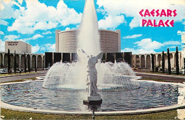 Caessars Palace Postcard