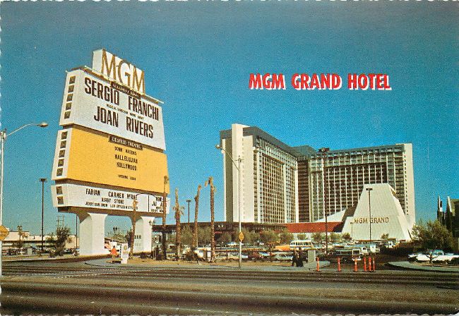 MGM Grand Hotel Postcard