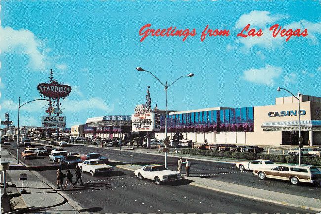 Greetings from Las Vegas Postcard