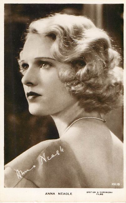Anna Neagle - Signed Postcard