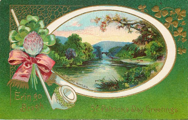 Erin Go Bragh - St. Patrick's Day Greetings Postcard