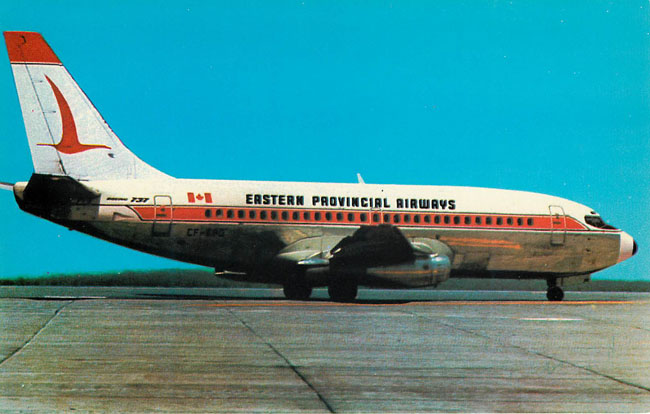Eastern Provincial Airways Postcard