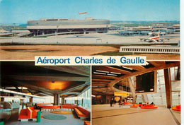 Aeroport Charles de Gualle Photos Postcard