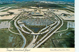 Tampa International Jetport Postcard