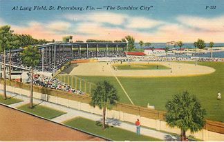 Baseball Postcard - Al Lang Field, St. Petersburg, Fla.
