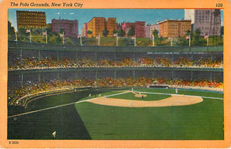 Baseball Postcard - The Polo Grounds, New York City