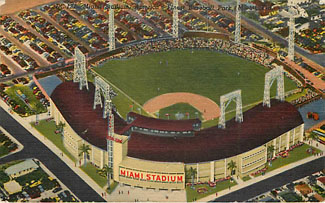 Baseball Postcard - Miami Stadium