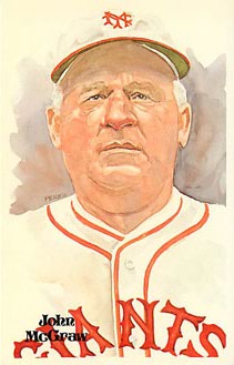 John McGraw Perez-Steele Galleries Baseball Postcard