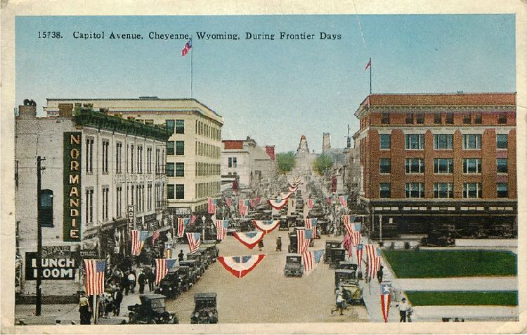 Capitol Avenue, Cheyenne, Wyoming, During Frontier Days