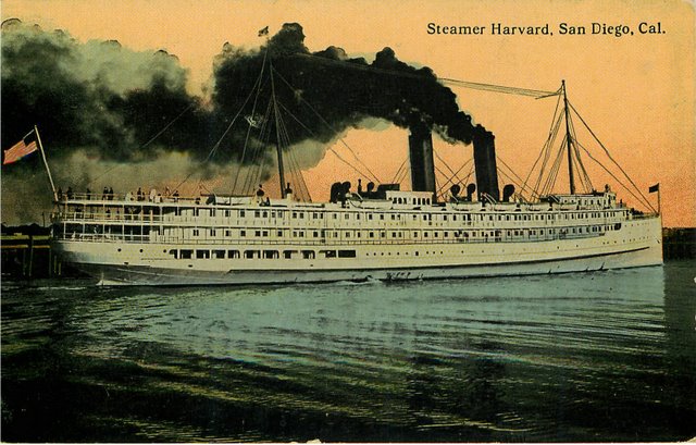 Steamer Harvard, San Diego, Cal.