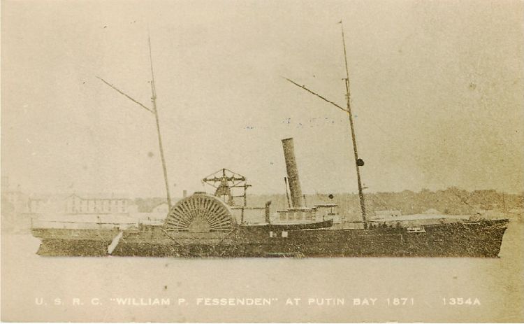 Steamer U.S.R.C. "William F. Fressenden" 1871