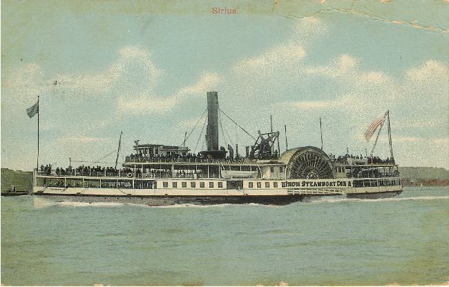 Sirius Steamer Boat