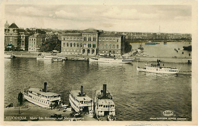 Steamer Boats in Stockholm