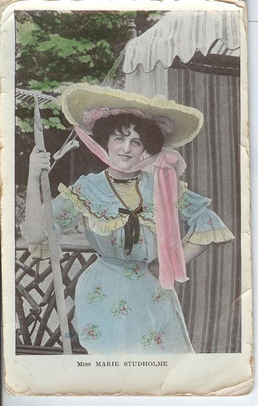 Miss Marie Studholme Postcard