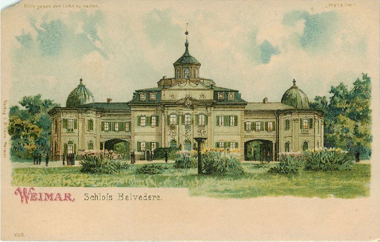 Weimar - Schlols Belvedere - Germany