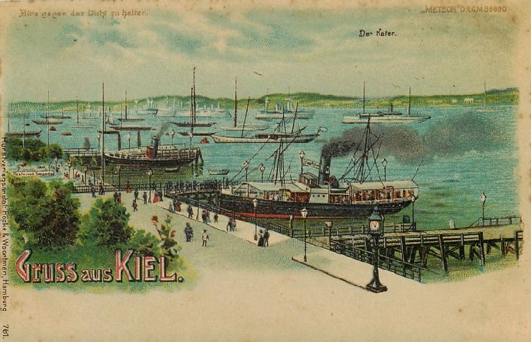 Gruss aus Kiel - Der Hafen - Germany