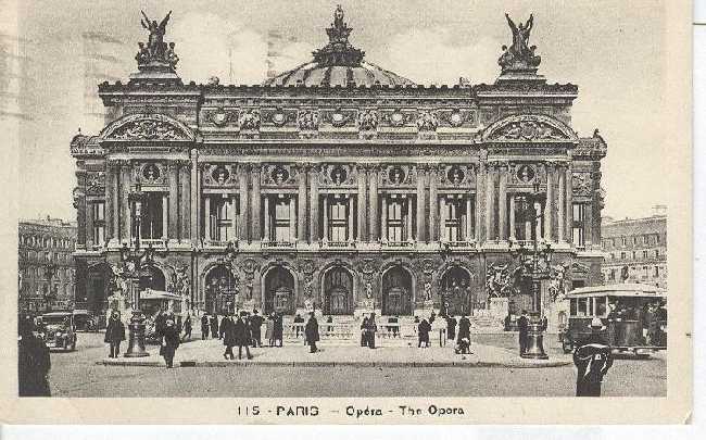 115 - Paris - Opera - The Opera - Click Image to Close