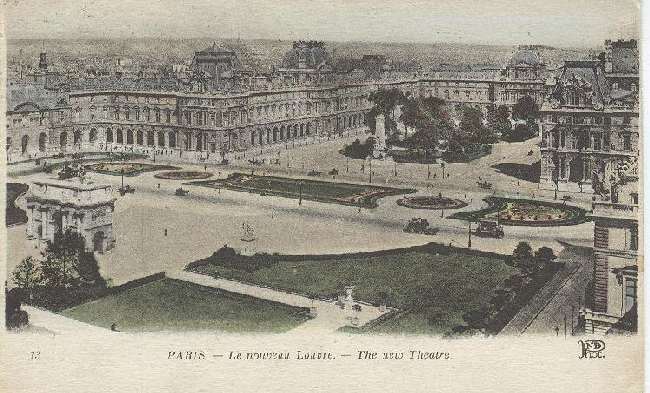 PARIS - Le nouveau Louvre. - The new Theatre