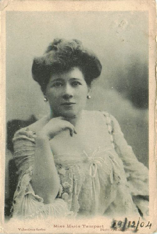 Miss Marie Tempest Postcard