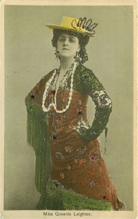 Miss Queenie Leighton Postcard