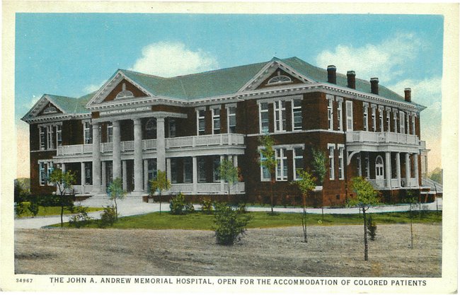 The John A. Andrew Memorial Hospital Postcard