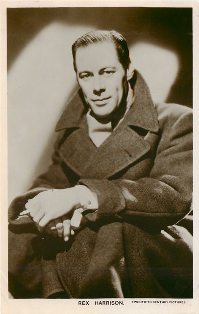 Rex Harrison Twentieth Century Pictures Actor Postcard