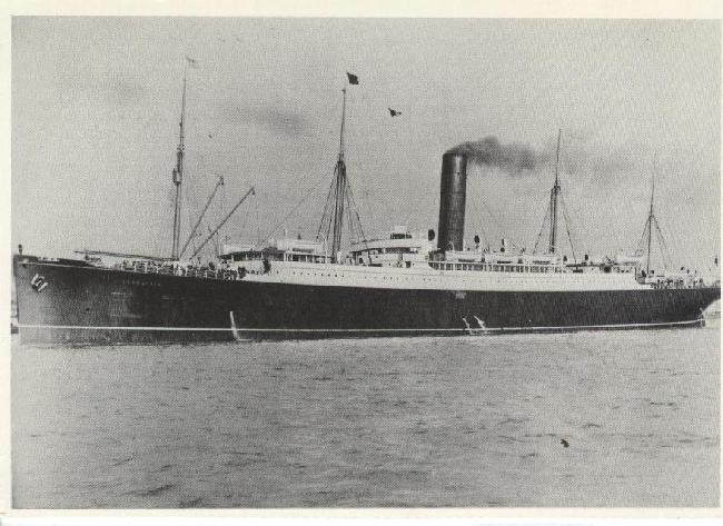 The Carpathia, the ship that rescued the Titanic survivors
