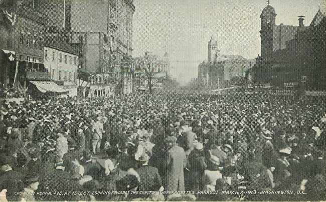Suffragettes Parade Washington DC 1913