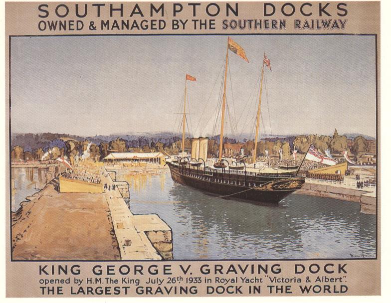 Southampton Docks...Best of British Series BB 964