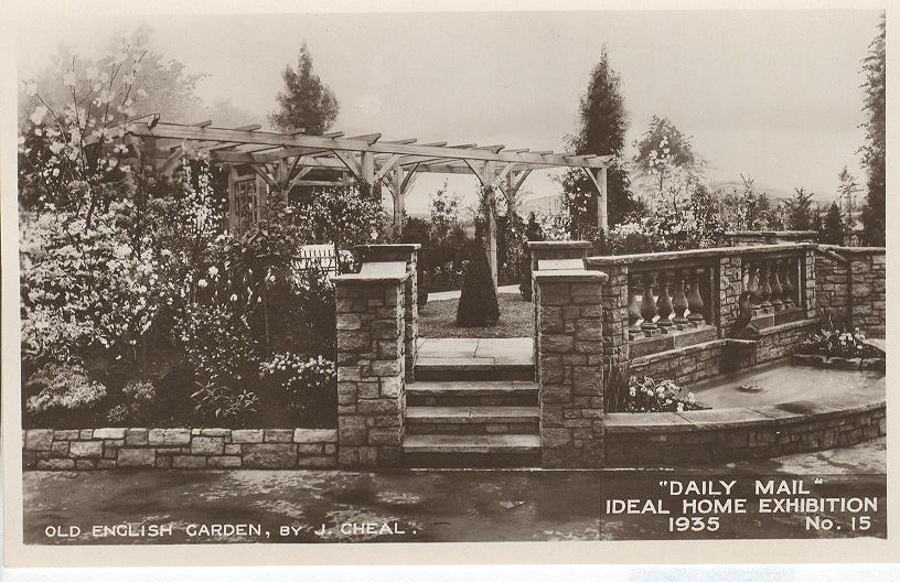 Old English Garden Daily Meal Ideal Home Exhibition 1935 No.15