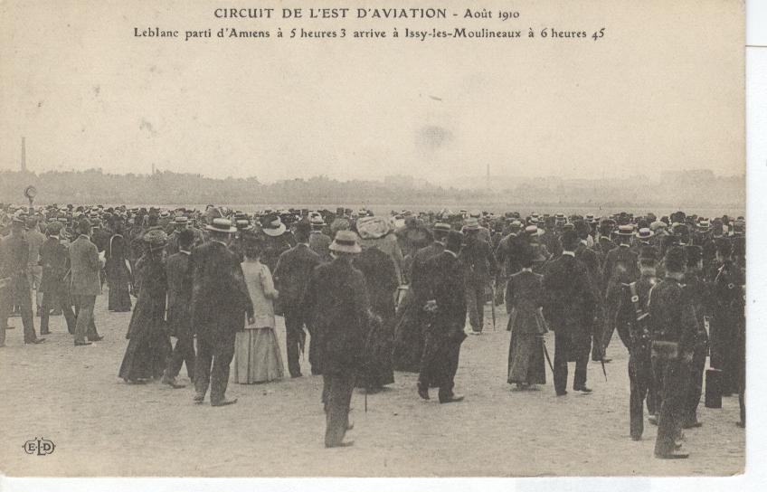 CIRCUIT DE L'EST D'AVIATION Aout 1910 LeBlanc