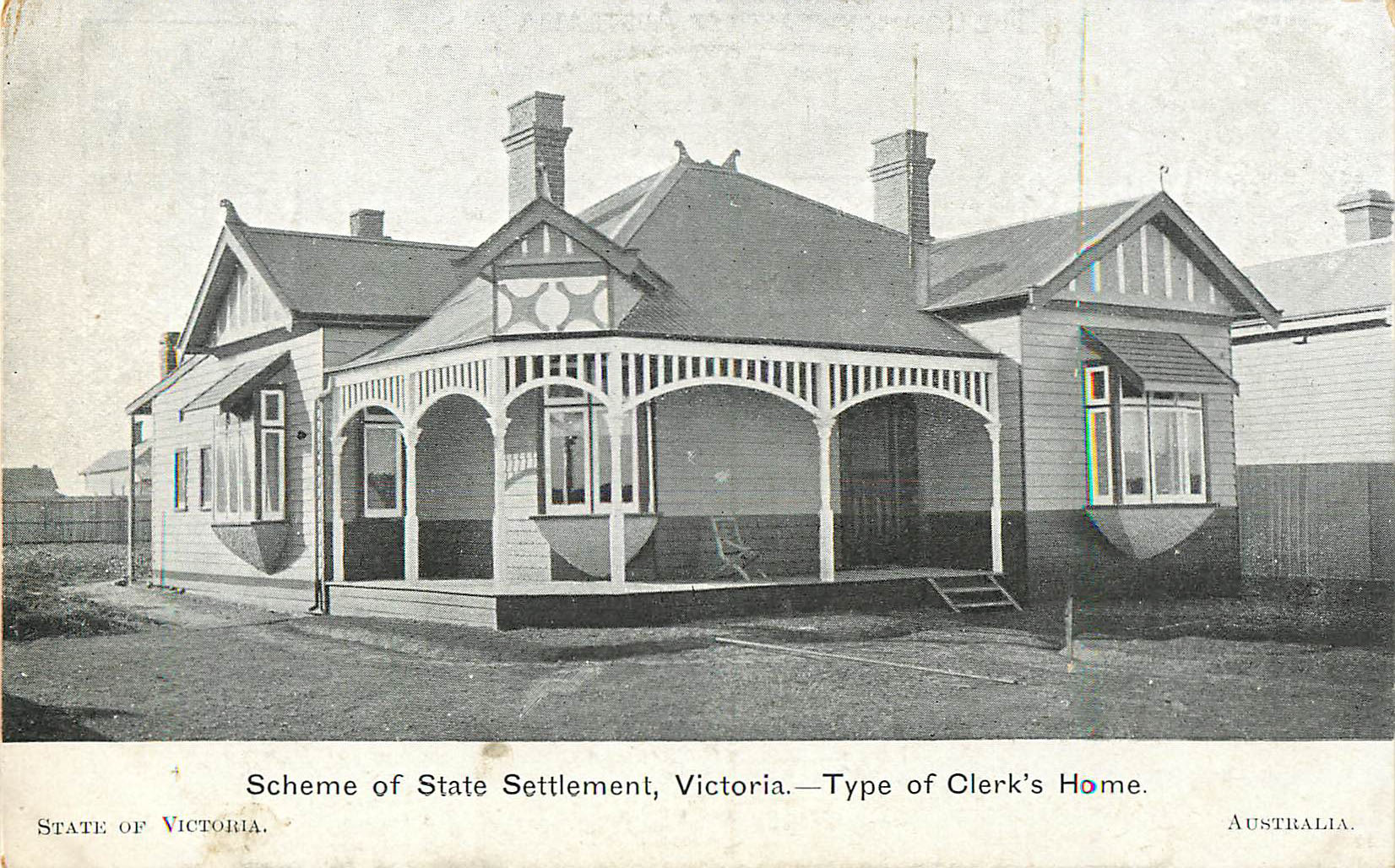 Clerk's Home, Scheme of State Settlement, Victoria, Australia