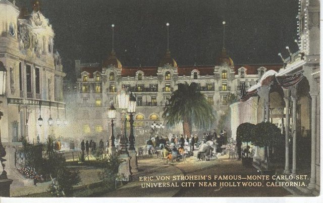 Eric Von Stroheim's Famous - Monte Carlo Set Universal City