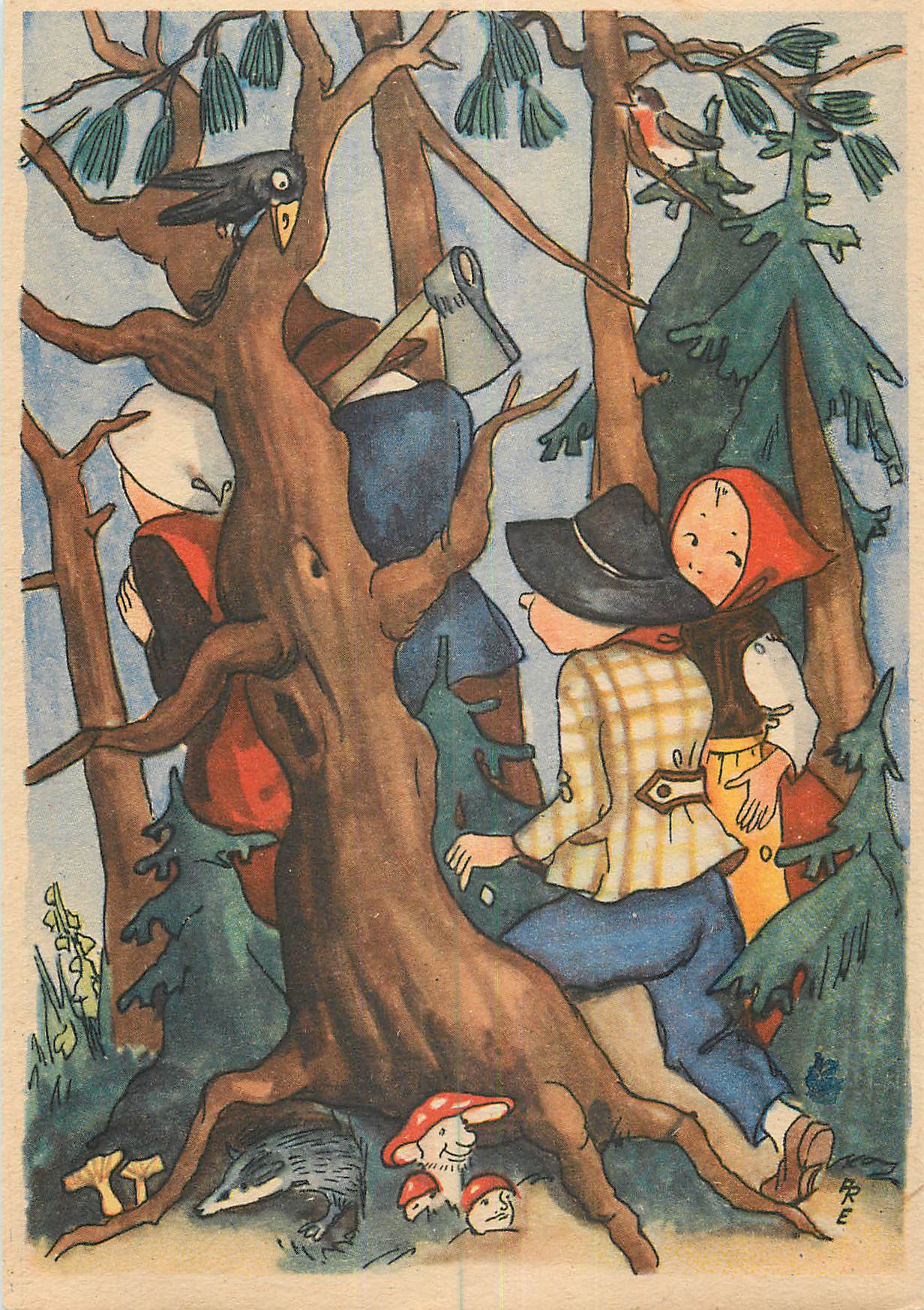 Hansel und Gretel nach einem Original von Anne Erler-Reichold