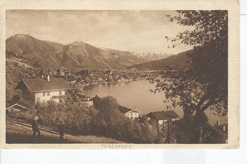 TEGERNSEE #5146 Postmarked August 3rd 1913